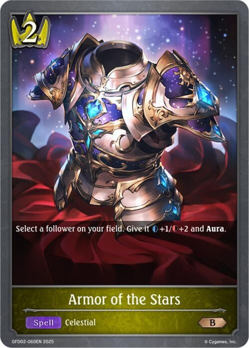 Image for Armor of the Stars (GFD02-060EN) - Shadowverse: Evolve