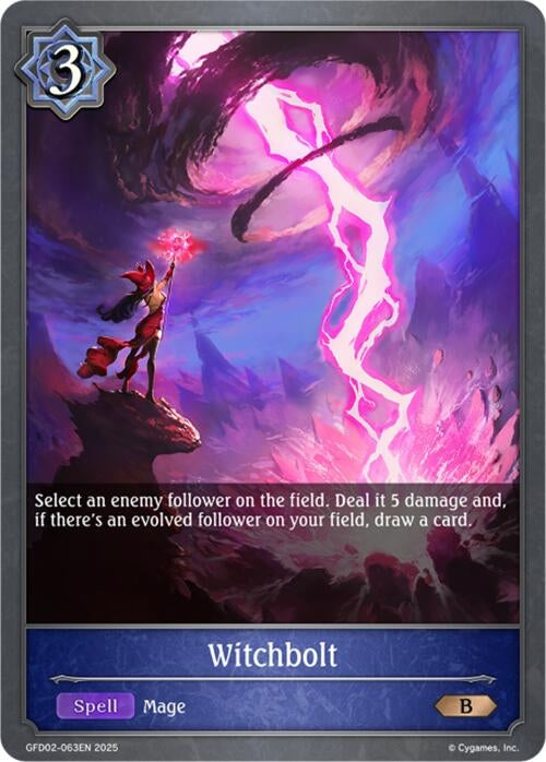 Image for Witchbolt (GFD02-063EN) - Shadowverse: Evolve