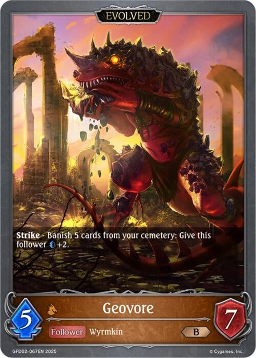Image for Geovore (Evolved) (GFD02-067EN) - Shadowverse: Evolve