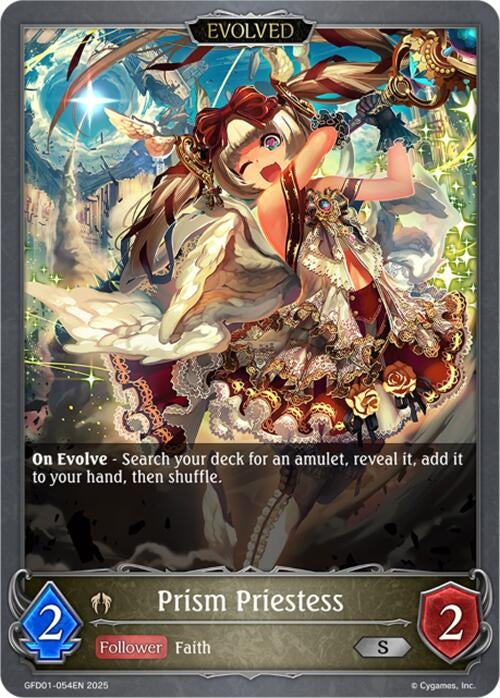 Image for Prism Priestess (Evolved) (GFD01-054EN) - Shadowverse: Evolve
