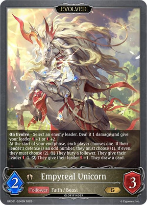 Empyreal Unicorn (Evolved) (GFD01-024EN)
