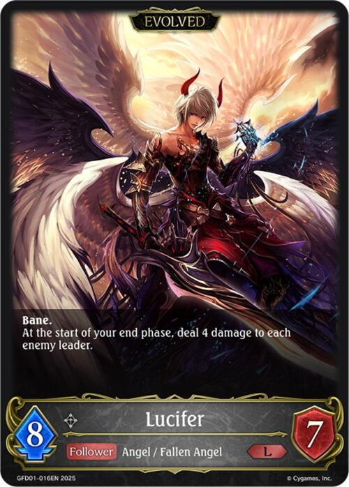 Image for Lucifer (Evolved) (GFD01-016EN) - Shadowverse: Evolve