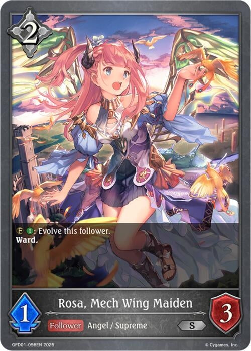 Image for Rosa, Mech Wing Maiden (GFD01-056EN) - Shadowverse: Evolve