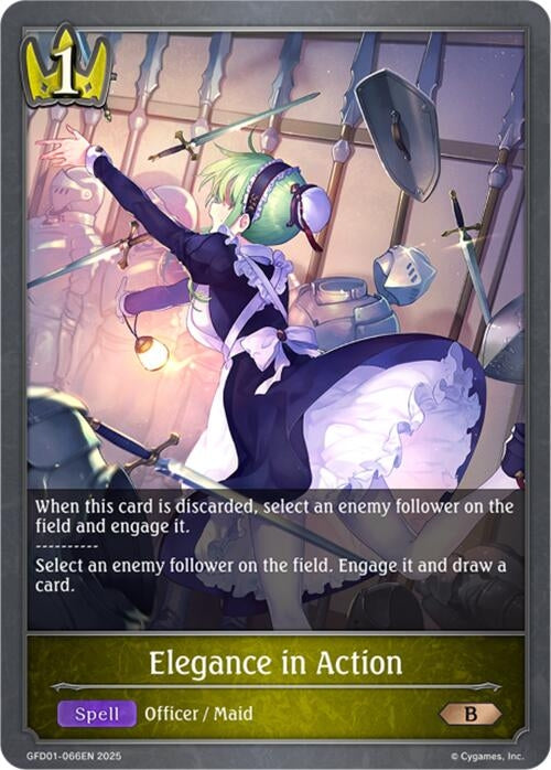 Image for Elegance in Action (GFD01-066EN) - Shadowverse: Evolve
