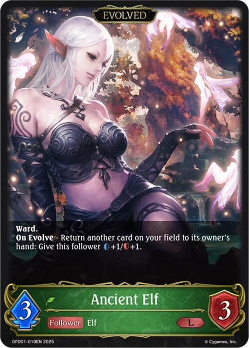 Image for Ancient Elf (Evolved) (GFD01-010EN) - Shadowverse: Evolve
