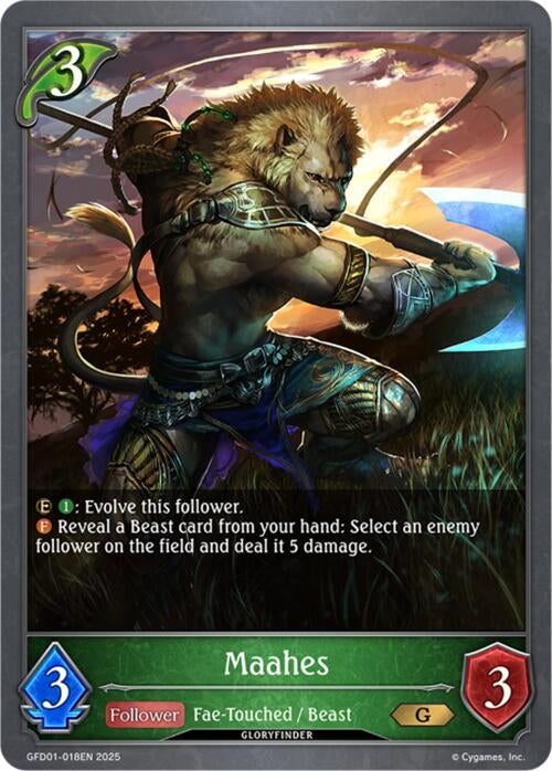 Image for Maahes (GFD01-018EN) - Shadowverse: Evolve