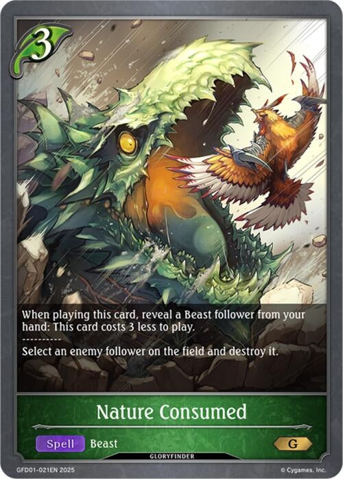 Image for Nature Consumed (GFD01-021EN) - Shadowverse: Evolve