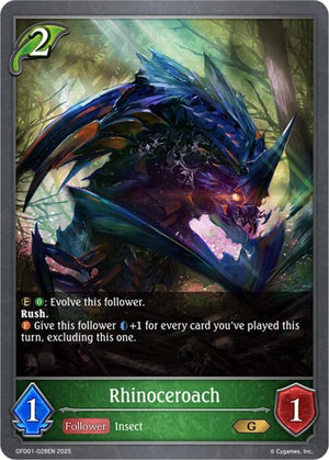 Rhinoceroach (GFD01-028EN)