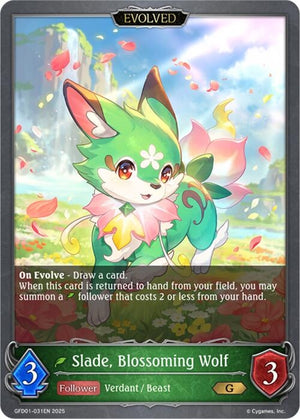 Slade, Blossoming Wolf (Evolved) (GFD01-031EN)