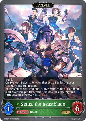 Setus, the Beastblade (Evolved) (GFD01-033EN)