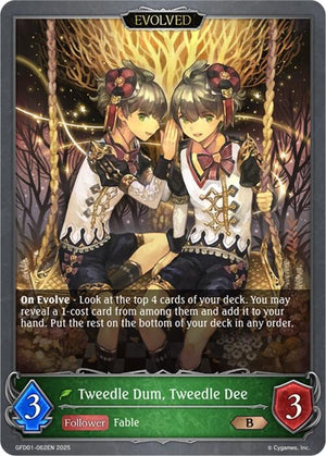 Tweedle Dum, Tweedle Dee (Evolved) (GFD01-062EN)