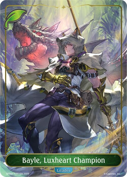 Image for Bayle, Luxheart Champion (GFD01-LD01EN) - Shadowverse: Evolve