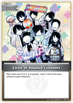 Circle of hololive Listeners (C) (hSD01-020)