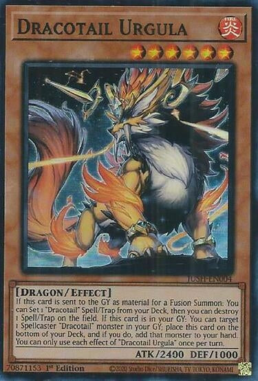 Dracotail Urgula (Super Rare) (JUSH-EN004)