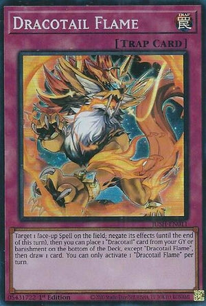 Dracotail Flame (Super Rare) (JUSH-EN011)