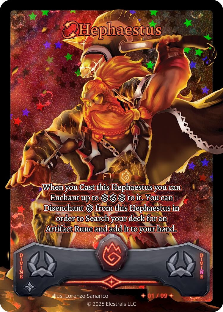 Image for Hephaestus (Serialized) (/99) - Elestrals