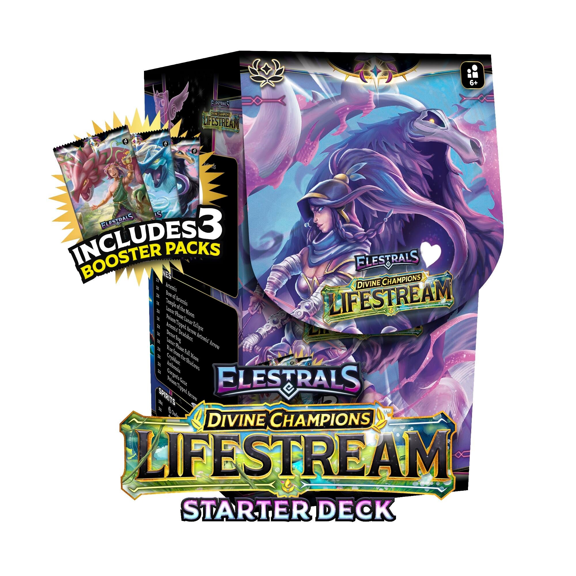 Image for Lifestream Artemis Starter Deck with 3 Booster Packs - Elestrals