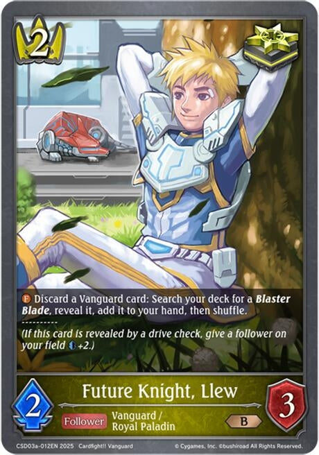 Image for Future Knight, Llew (CSD03a-012EN) - Shadowverse: Evolve
