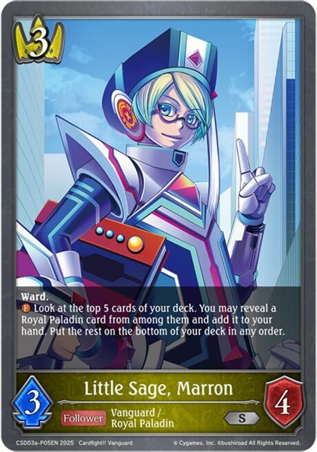 Image for Little Sage, Marron - P05EN (Foil) (CSD03a-P05EN) - Shadowverse: Evolve