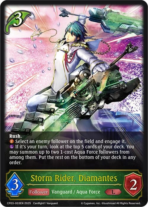 Image for Storm Rider, Diamantes (CP03-003EN) - Shadowverse: Evolve