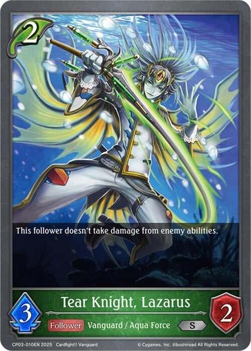 Image for Tear Knight, Lazarus (CP03-010EN) - Shadowverse: Evolve