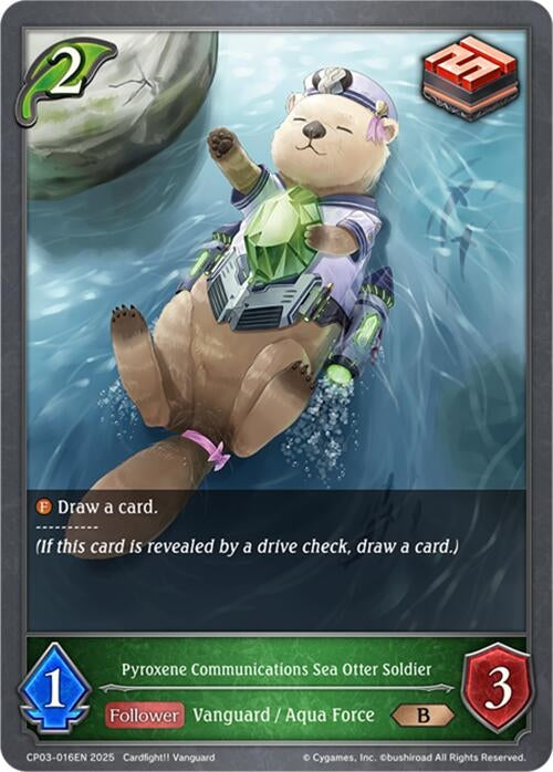 Image for Pyroxene Communications Sea Otter Soldier (CP03-016EN) - Shadowverse: Evolve