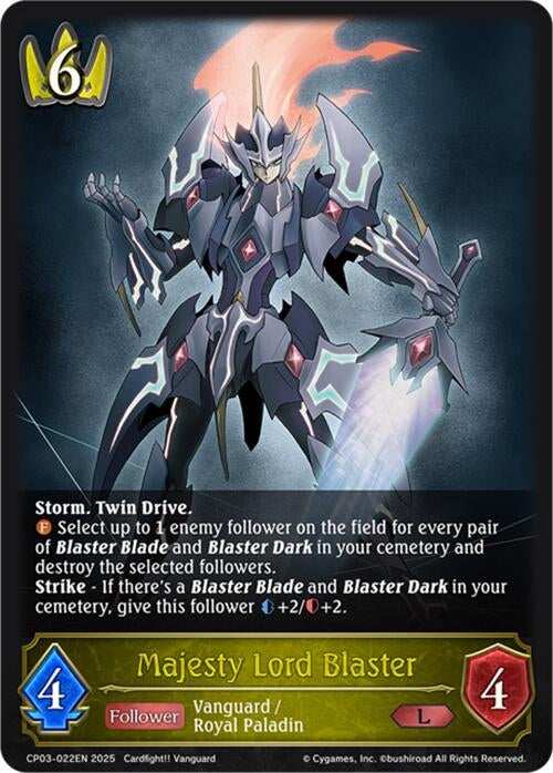 Image for Majesty Lord Blaster (CP03-022EN) - Shadowverse: Evolve