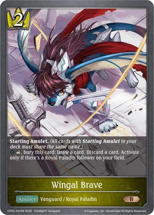 Image for Wingal Brave (CP03-041EN) - Shadowverse: Evolve