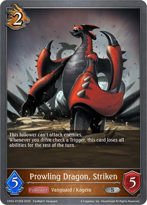 Image for Prowling Dragon, Striken (CP03-072EN) - Shadowverse: Evolve