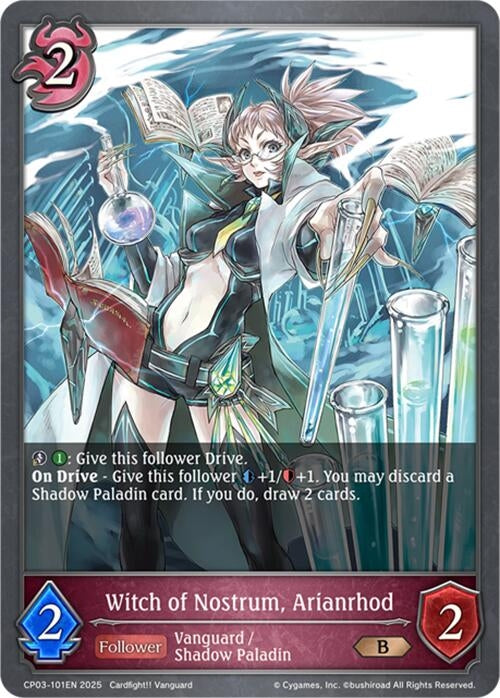 Image for Witch of Nostrum, Arianrhod (CP03-101EN) - Shadowverse: Evolve