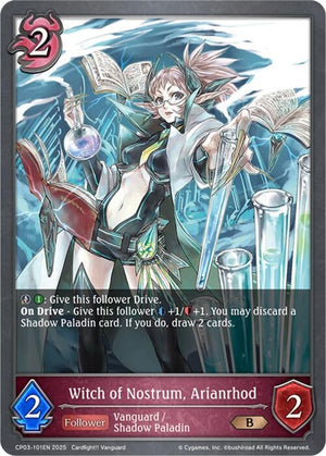 Witch of Nostrum, Arianrhod (CP03-101EN)