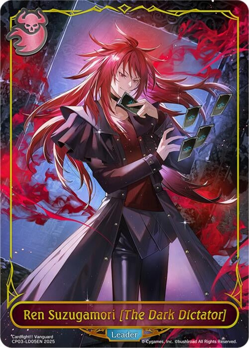 Image for Ren Suzugamori [The Dark Dictator] (CP03-LD05EN) - Shadowverse: Evolve