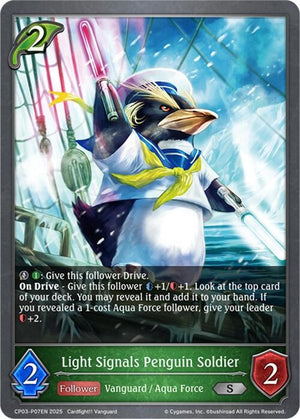 Light Signals Penguin Soldier - P07EN (Foil) (CP03-P07EN)