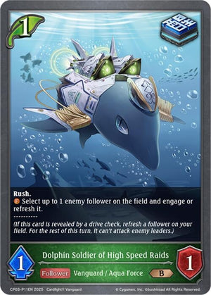 Dolphin Soldier of High Speed Raids - P11EN (Foil) (CP03-P11EN)