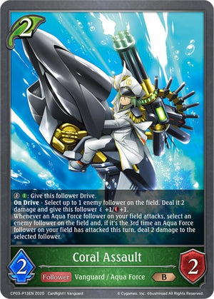 Coral Assault - P13EN (Foil) (CP03-P13EN)