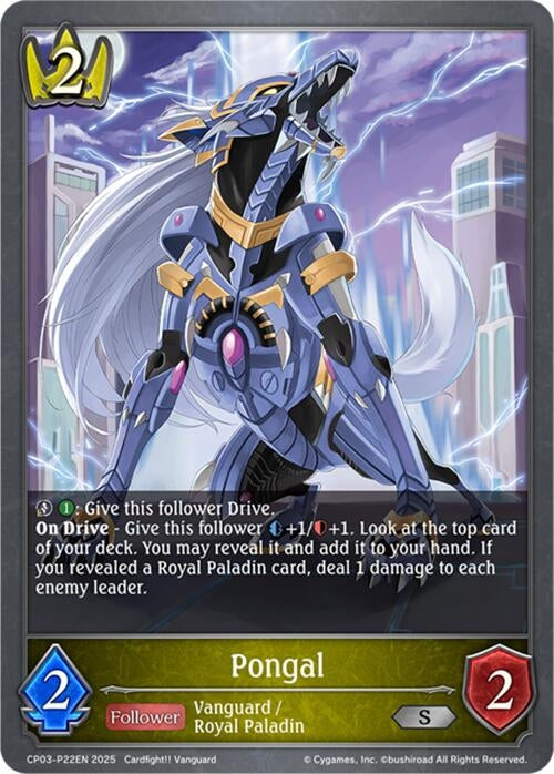 Image for Pongal - P22EN (Foil) (CP03-P22EN) - Shadowverse: Evolve