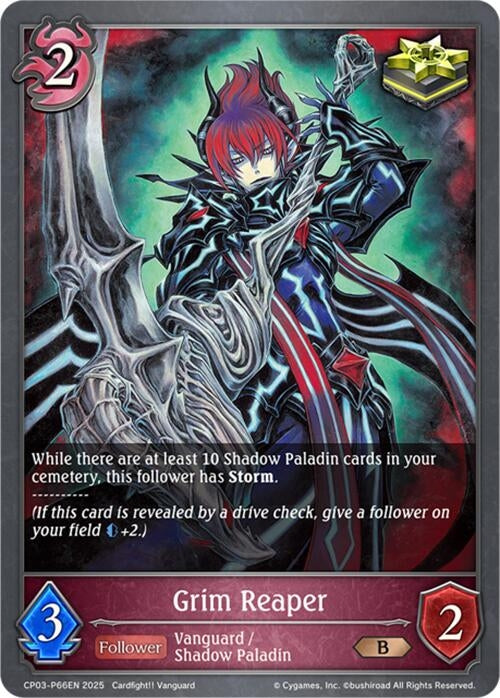 Image for Grim Reaper - P66EN (Foil) (CP03-P66EN) - Shadowverse: Evolve
