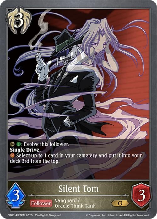 Image for Silent Tom - P72EN (Foil) (CP03-P72EN) - Shadowverse: Evolve