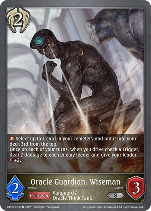 Image for Oracle Guardian, Wiseman - P77EN (Foil) (CP03-P77EN) - Shadowverse: Evolve