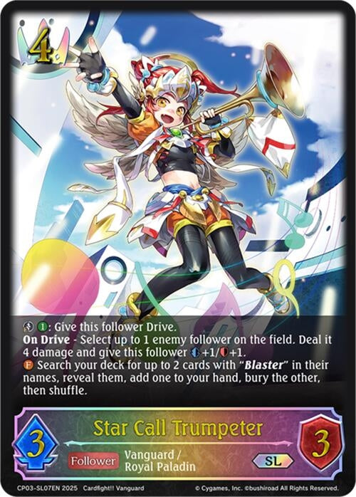 Image for Star Call Trumpeter (SL) (CP03-SL07EN) - Shadowverse: Evolve