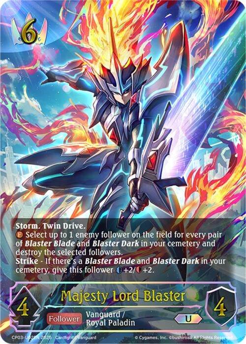 Image for Majesty Lord Blaster (U) (CP03-U02EN) - Shadowverse: Evolve