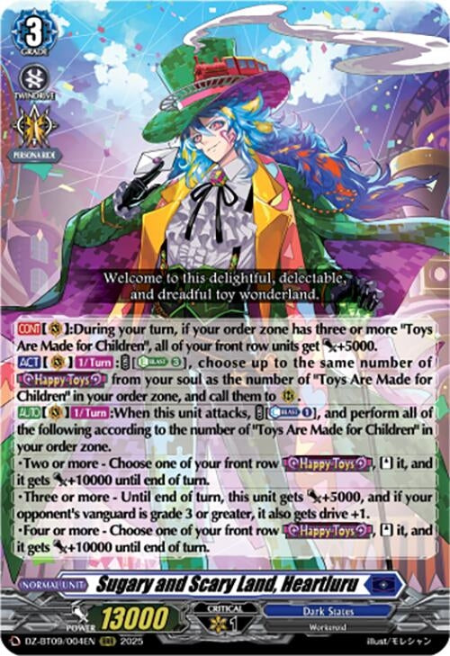 Image for Sugary and Scary Land, Heartluru (DZ-BT09/004EN) - Cardfight Vanguard