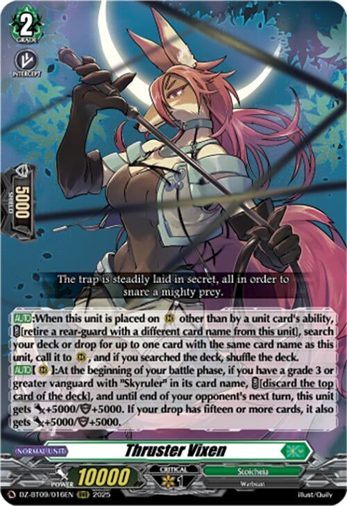 Image for Thruster Vixen (DZ-BT09/016EN) - Cardfight Vanguard