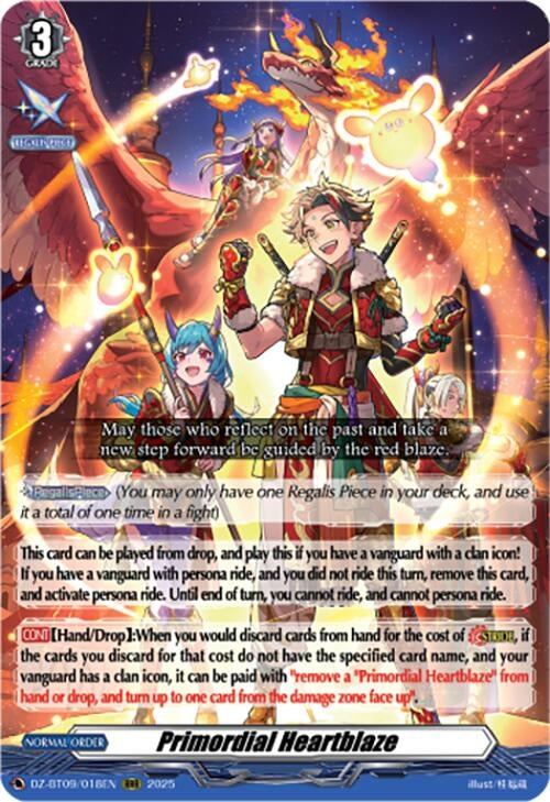 Image for Primordial Heartblaze (DZ-BT09/018EN) - Cardfight Vanguard