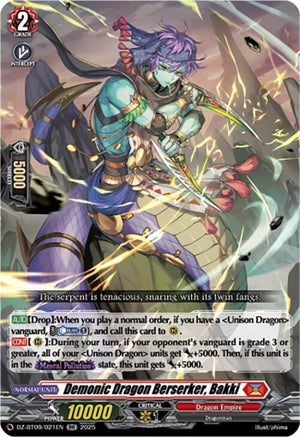 Demonic Dragon Berserker, Bakki (DZ-BT09/021EN)