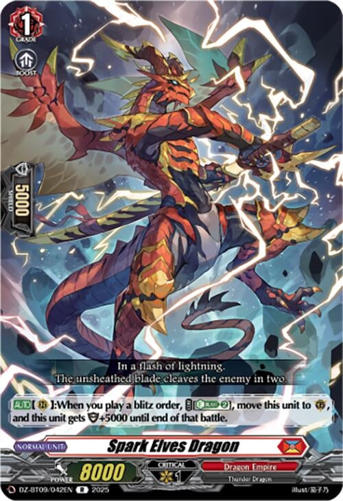 Image for Spark Elves Dragon (DZ-BT09/042EN) - Cardfight Vanguard