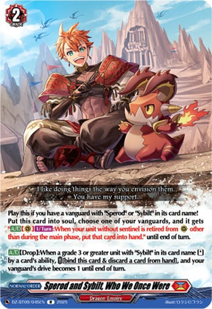 Sperod and Sybilt, Who We Once Were (DZ-BT09/045EN)
