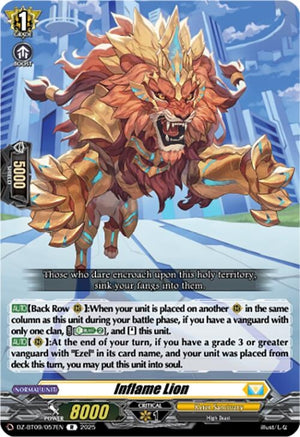Inflame Lion (DZ-BT09/057EN)