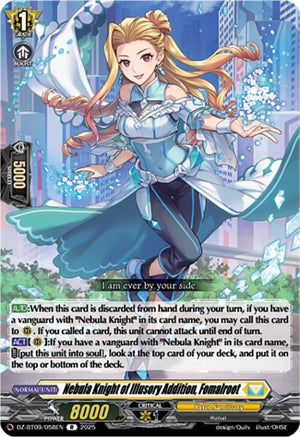 Nebula Knight of Illusory Addition, Fomalroot (DZ-BT09/058EN)