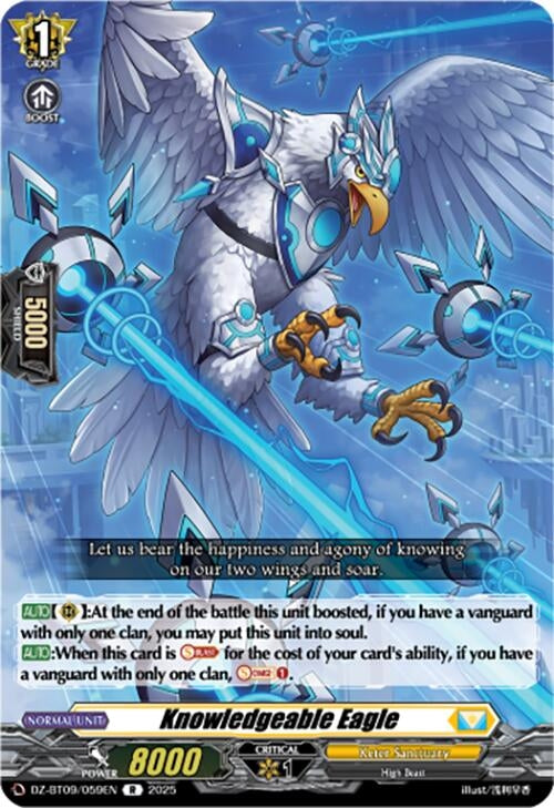 Image for Knowledgeable Eagle (DZ-BT09/059EN) - Cardfight Vanguard